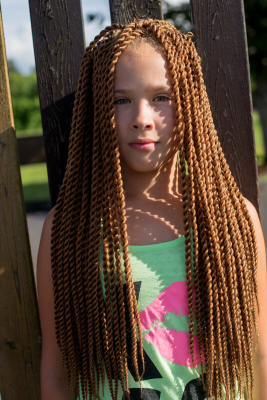 baby mit twist braids