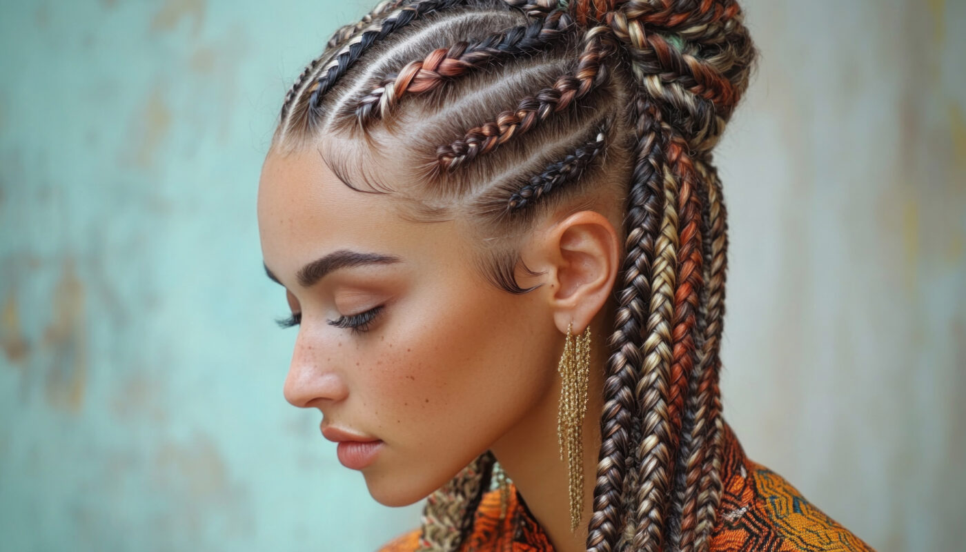 damen mit fulani braids ai