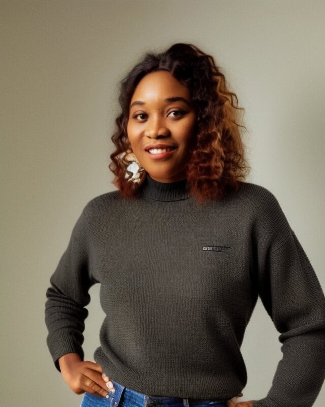 friseurin mit crochet braids